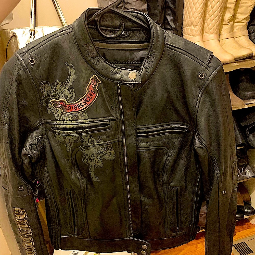 Harley Davidson The Evangeline leather jacket limited edition.Rare